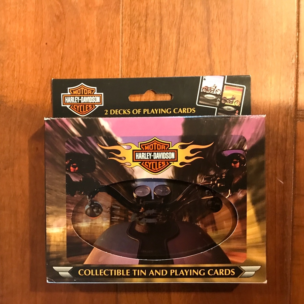 HARLEY-DAVIDSON MOTORCYCLES 2002 H-D BICYCLE BRAND PLAYING CARDS IN ORIGINAL PAC